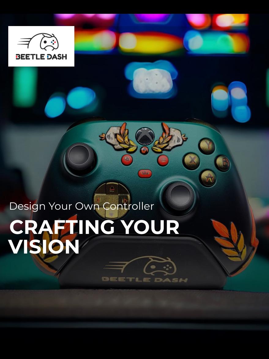 Custom Painted Gaming Controller: Handmade Xbox, PS5, PS4, Scuf ...