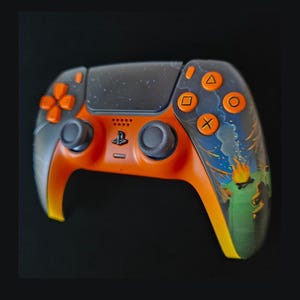 Custom PS5 DualSense Controller or Faceplate Outer Wilds, gift for gamer. Video game collectibles