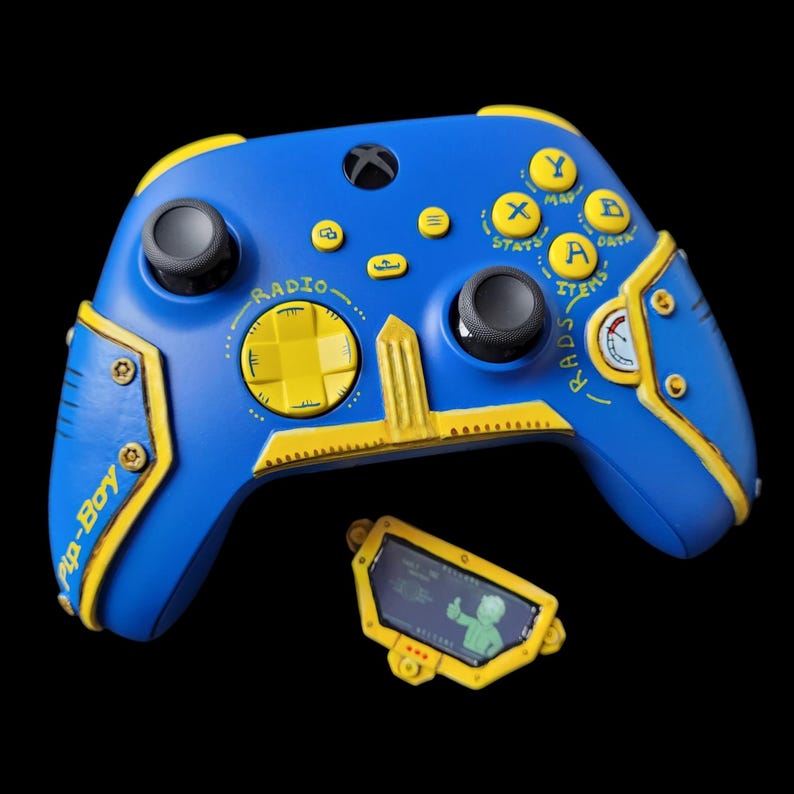 Fallout Custom Controllers Game Controller Xbox, Custom Fallout Boy Handmade Unique Controller - Etsy