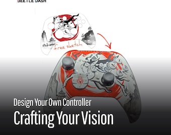 Custom Painted Controller: Personalized Xbox, PlayStation, Scuf, gamecube controller. Video game collectibles