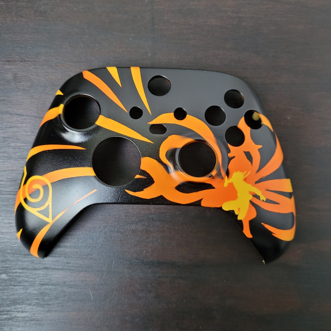 Naruto Inspired Controller Faceplate. Kurama and Naruto Shadows - Etsy