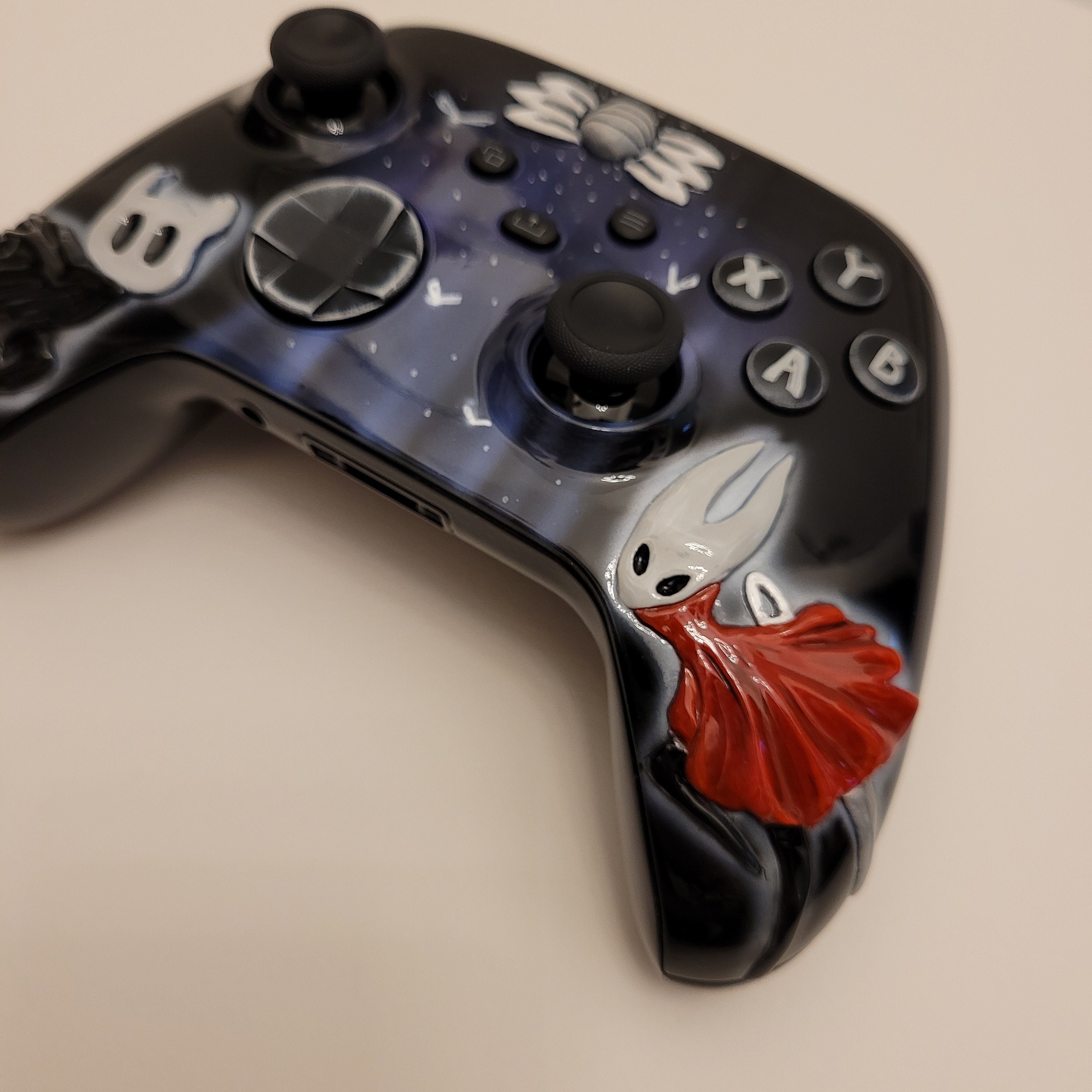 Custom Hollow Knight Inspired Controller or Faceplate.3d Sculpts