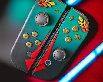 Hades Zagrus game merch Custom Nintendo Joycon Controller Shell, Hades controller gift, Gamer Gift,  Hades Fan, Hades Decor joy-con