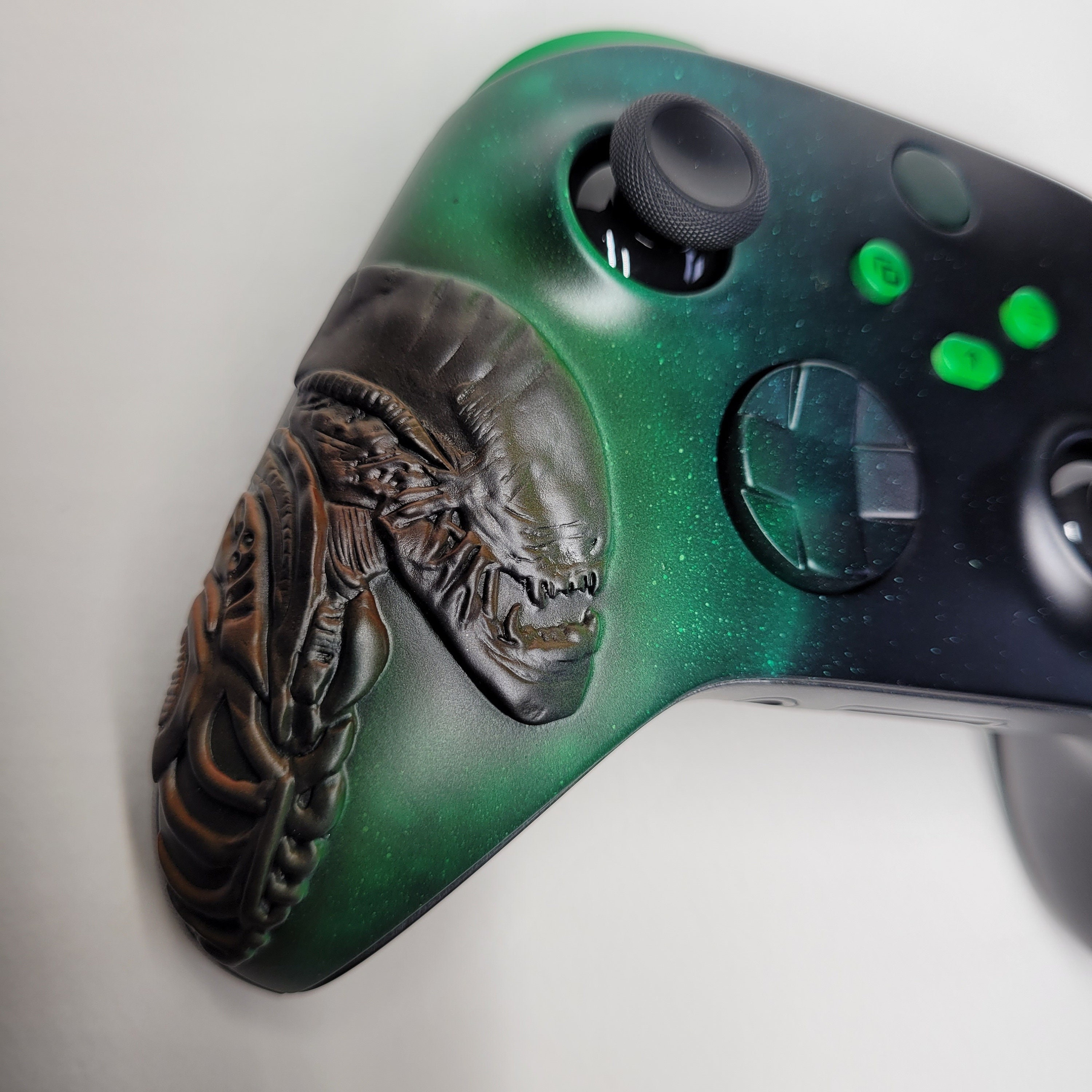 Alien 3D Custom Hand Painted Xbox Controller Gift for Gamer - Etsy