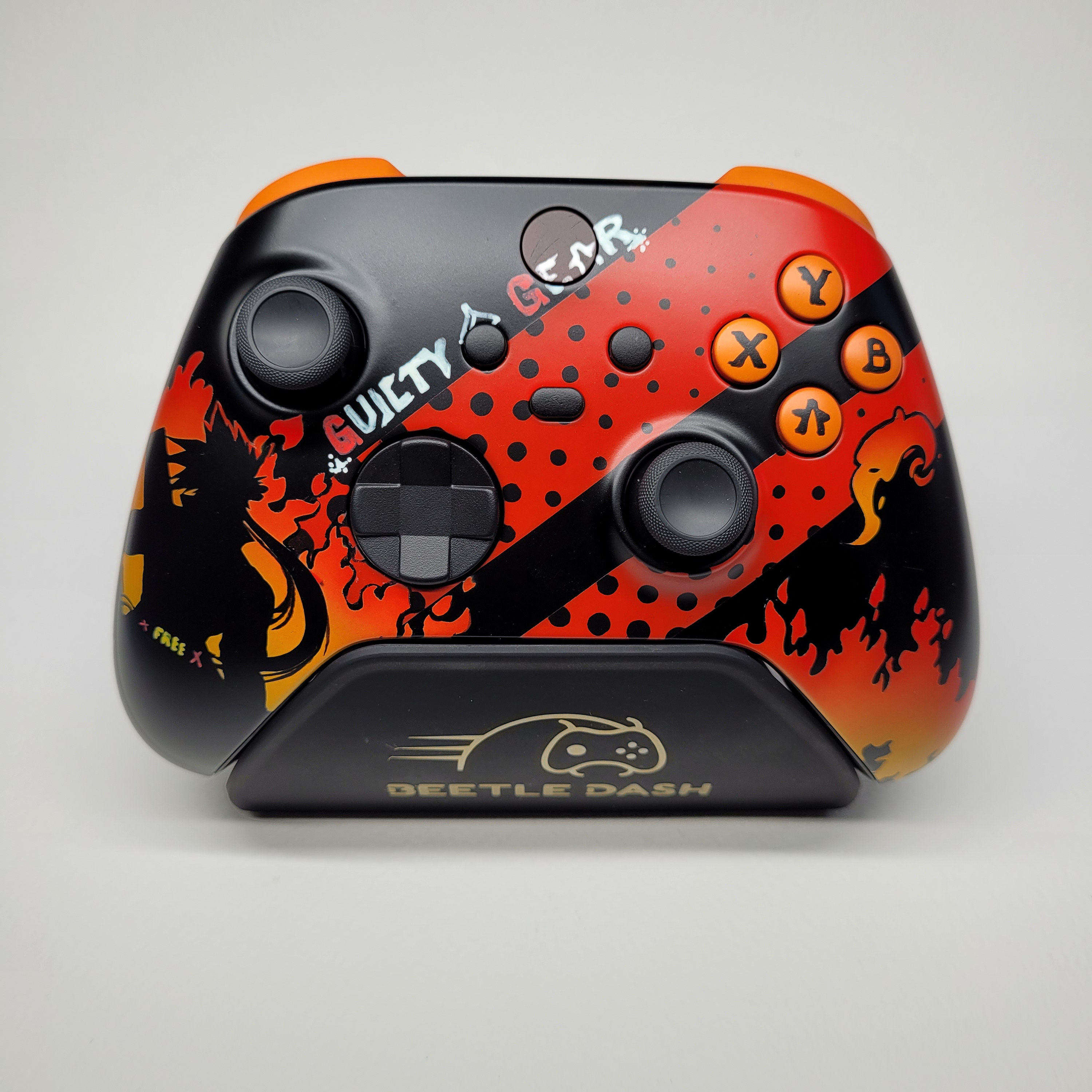 Guilty Gear Fighter Game Custom Controller Sol Badguy Gift