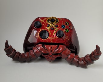 controller stand skull. Unique Gift for gamer