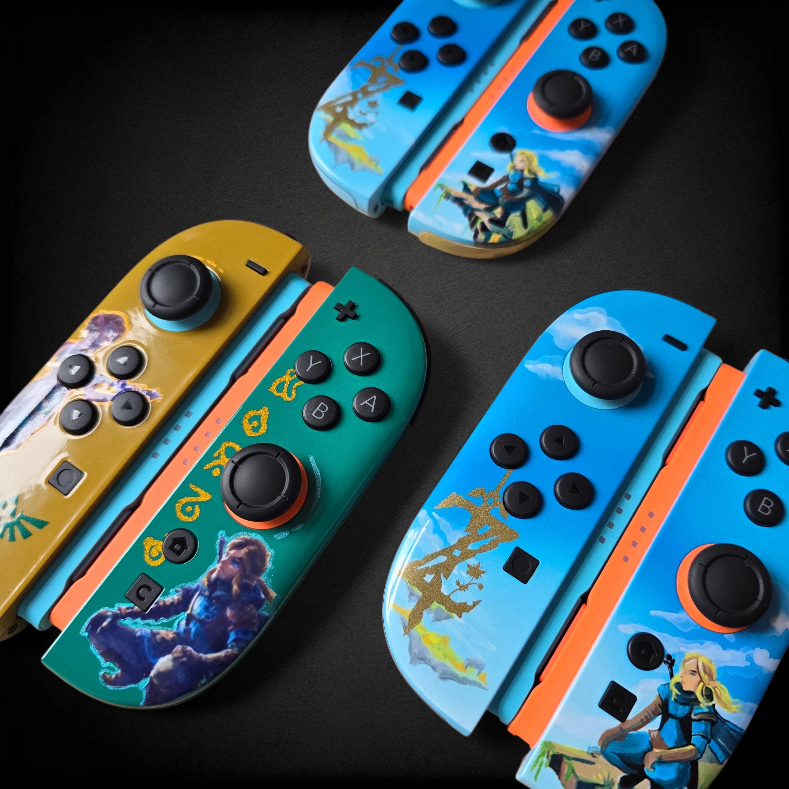 Nintendo Switch 本体 Joy-Conカスタム Custom Joy-con for Nintendo Switch 1 or 2. Personalized. Hand