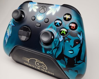 Hades II Melinoe custom hand painted controller or faceplate, gift for gamer