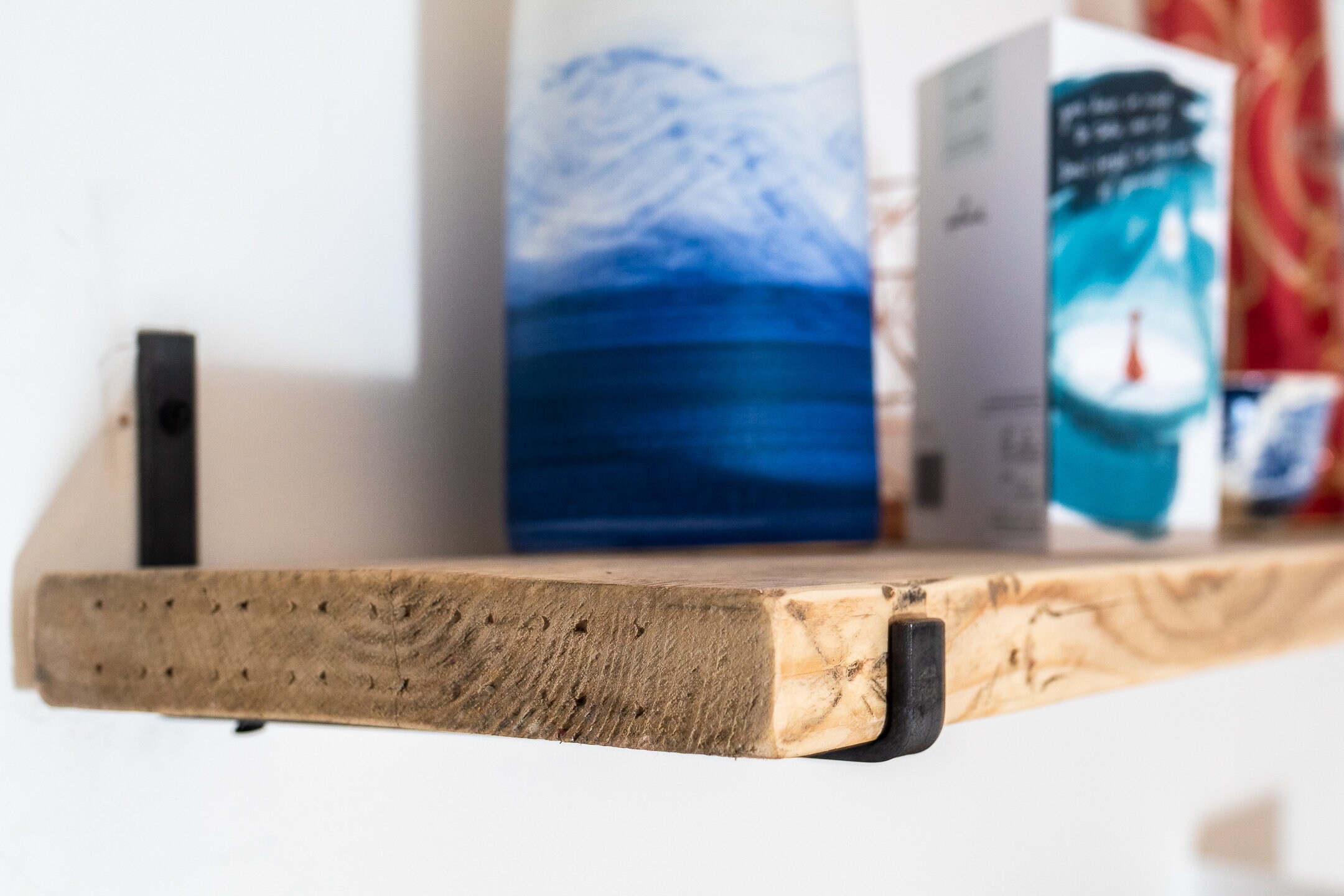 Industrial Reclaimed Scaffold Shelves Brackets Included Etsy UK