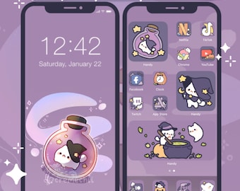 cat App icon pack [MJVQKIojwtgsERijhA7x] by Divine.Melody