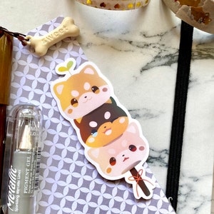 Shiba Dango • Vinyl-Aufkleber • Matte Oberfläche