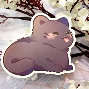 Cute Cat PFP Sticker for Sale by thetechnopath