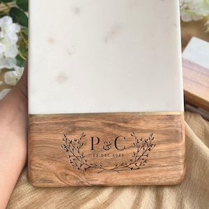 Personalized Cutting Board, Wooden Cheese Board, Custom Engraved Serving Board, Wedding Favors, Bridal Shower, Bachelor Party Gifts