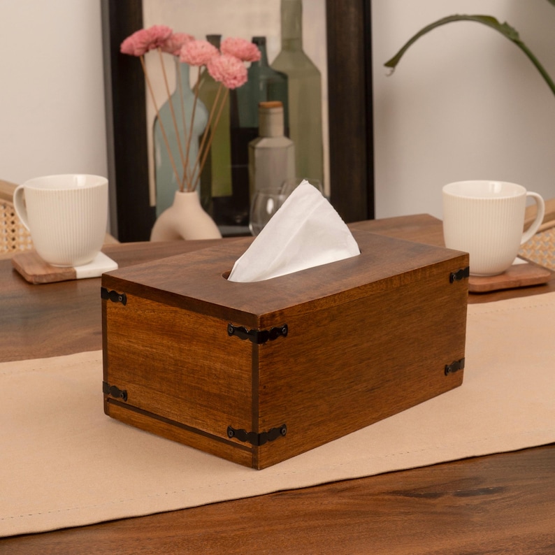 Tissue Box Holder, Bathroom Organizing, Tissue Box Cover, Rectangular Box, Tissue Holder, Desk Organization, Homeware Gift, tissue cover, House Warming Gift, Mother Gift, wood box, cover for tissue box, bathroom tissue box