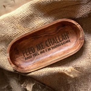 Engraved Wooden Dough Bowl, Handmade Dedication Gift, Custom Wood Dough Bowl, Personalized Dough Bowl, Unique Religious Gift, New House Gift