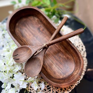 Wood Bowls handmade, Handmade Dough Bowl, Wood Bread Bowl, Wood Dough Bowl, carved wooden bowl, bowl for bread, vintage wooden bowl, Homeware Gift, Holiday Hosting, wood bowl, dough bowl, wood tray, carved bowl