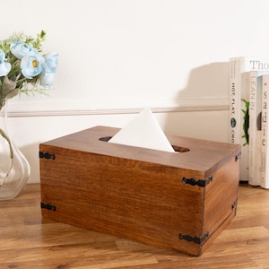 Tissue Box Holder, Bathroom Organizing, Tissue Box Cover, Rectangular Box, Tissue Holder, Desk Organization, Homeware Gift, tissue cover, House Warming Gift, Mother Gift, wood box, cover for tissue box, bathroom tissue box