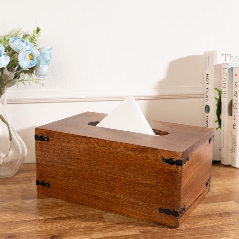 Tissue Box Holder, Bathroom Organizing, Tissue Box Cover, Rectangular Box, Tissue Holder, Desk Organization, Homeware Gift, tissue cover, House Warming Gift, Mother Gift, wood box, cover for tissue box, bathroom tissue box