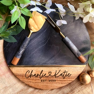 Personalisierte Charcuterie Boards, individueller Name, Hochzeitsgeschenk, Anpassen von Giveaways, Brautparty, Verlobungsgeschenk