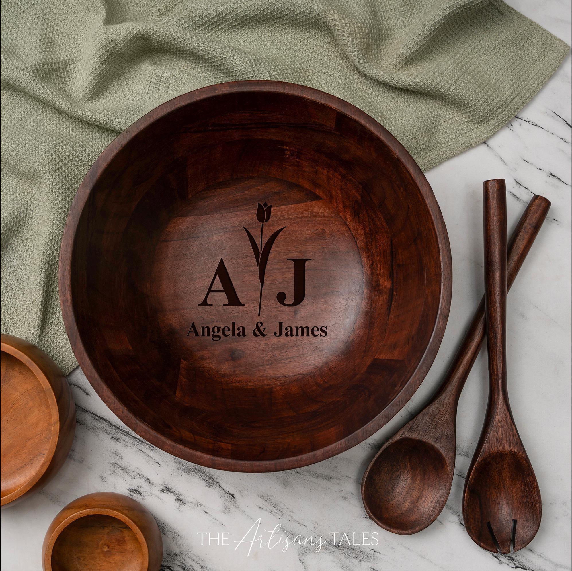 Wood Bowl and Spoon Canada