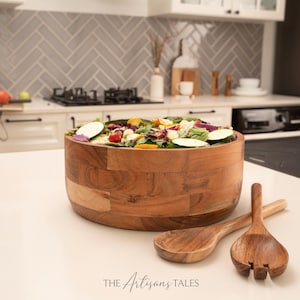 Wooden Bowls, Handmade Fruit Bowl, Hosting Decor, Large Serving Bowl, Mixing Bowl, Food Safe Bowl, Wood Bowl, fruit bowl, salad bowl, serving bowl, catch all bowl, decorative bowl, centerpiece bowl