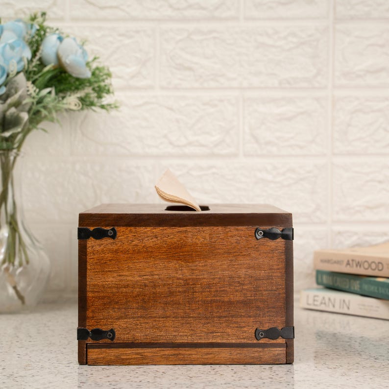 Tissue Box Holder, Bathroom Organizing, Tissue Box Cover, Rectangular Box, Tissue Holder, Desk Organization, Homeware Gift, tissue cover, House Warming Gift, Mother Gift, wood box, cover for tissue box, bathroom tissue box