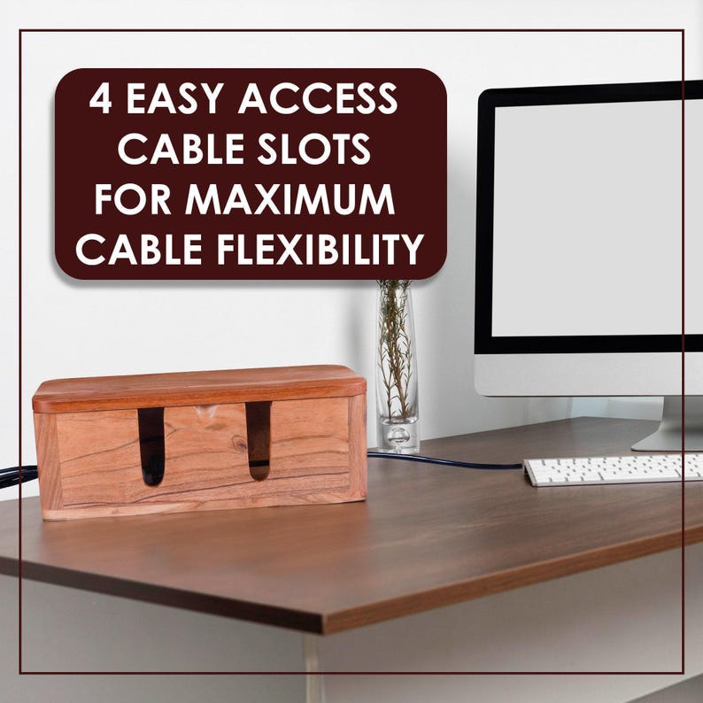 Storage Organization, Cord Organizer, Cable Holder, Home Improvement, Wire Cover, Homeware, cable organizer, desk organizer, Wire Organizer, new home gift, gift for dad, Rustic Organiser, Charging Station