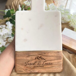 Custom Cheese Board, Engagement Gift, Marble Cutting Board, Charcuterie Board, Mother Of The Bride, Bridal Shower Gift, Newlywed Gift, Engraved Board, Couple Gift, Personalized Board, Marble Board, Cheese Board, Wedding Gift