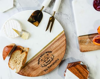 Rtteri Totenkopf Schneidebrett & Sarg Tablett - Halloween Charcuterie Set