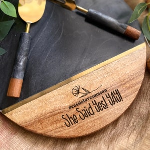 Personalized Cheese Board / Charcuterie Board / Engraved Cheese Board / Housewarming / Wedding Gift / Personalized Gift / Gift for Couple