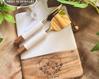 Personalized Charcuterie Board, Gift For Couple, Wedding Gifts, Engagement Gift, Bridal Shower, Custom Engraved Cheese Board,Valentines Gift