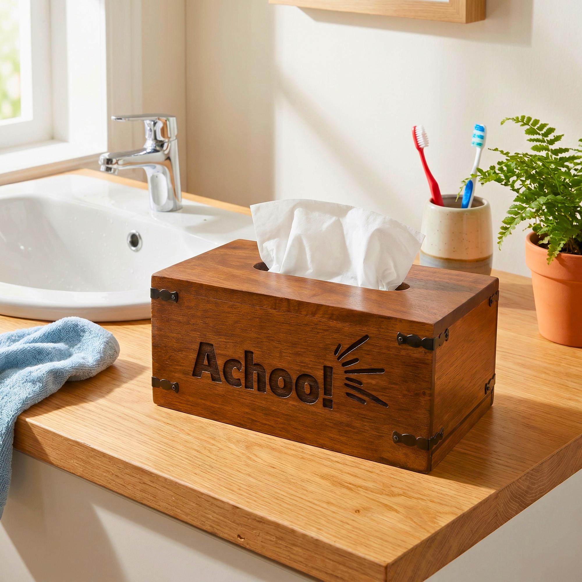Wooden Rectangular Tissue Box Holder: Wedding Table Decor, Crying ...