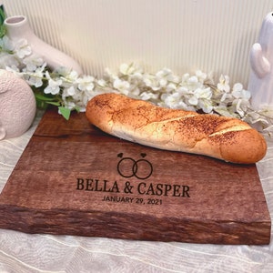 Handcrafted Live Edge Charcuterie Board | Rustic Appetizer Board with Live Edge| Unique Live Edge Charcuterie Board