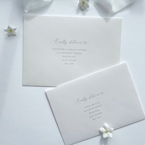 Envelope Address Printing, ENVELOPES NOT INCLUDED. Only Available If ...