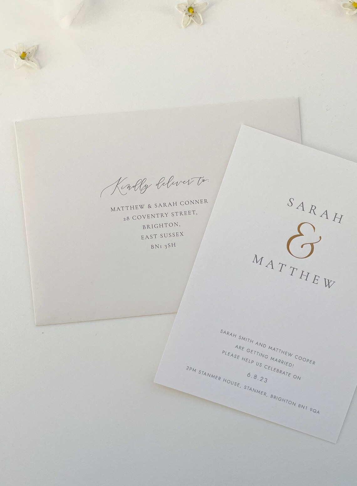 Envelope Address Printing, ENVELOPES NOT INCLUDED. Only Available If ...