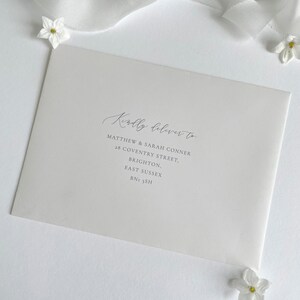Envelope Address Printing, ENVELOPES NOT INCLUDED. Only Available If ...