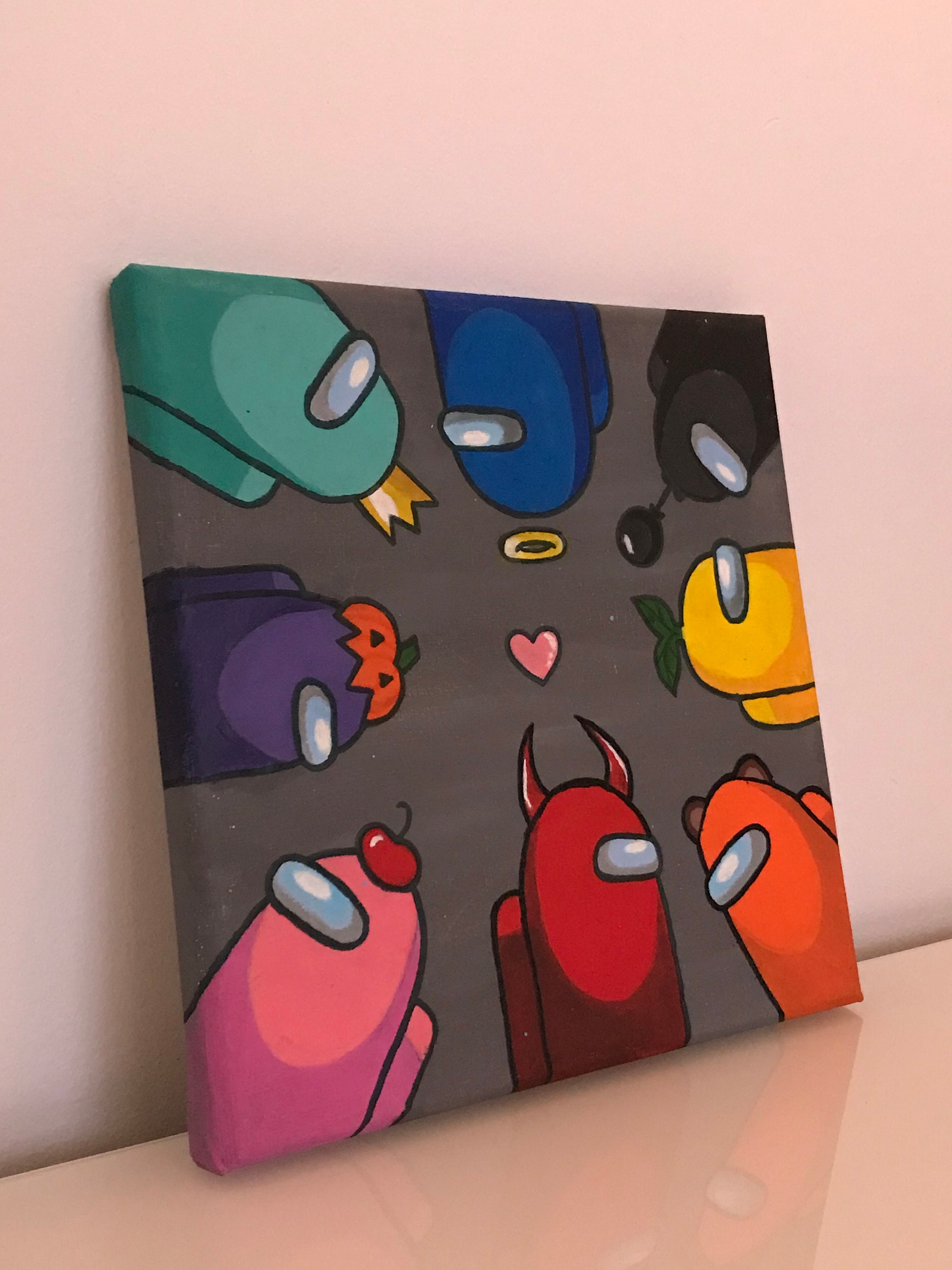 Among Us Painting Ideas