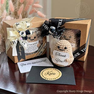 Personalized Thank You Potato Gift Box: Employee Appreciation + Handwritten Card