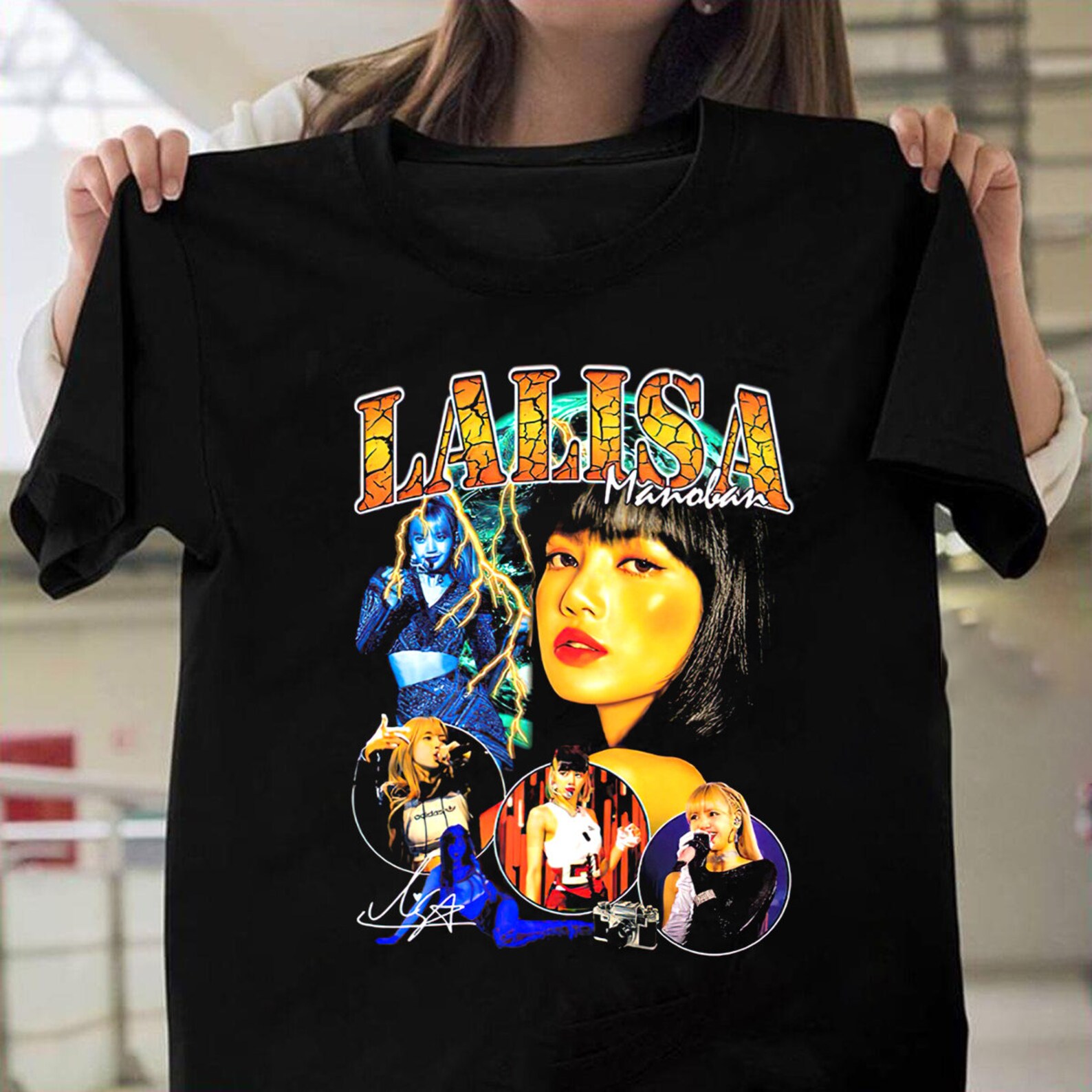 blackpink metal shirt