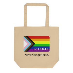 Progress Flag Never Be Generic Tote Bag