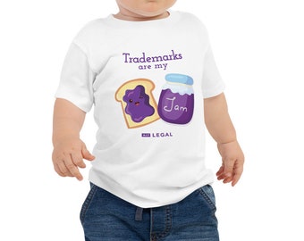 Trademarks are my Jam Unisex Baby Tee