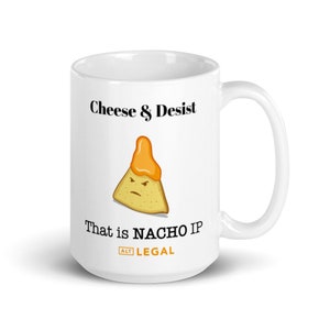Cheese & Desist Mug image 4