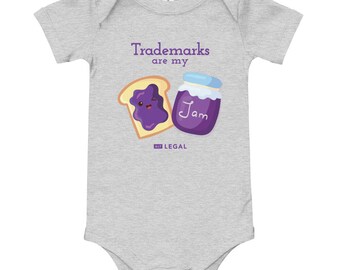 Trademarks are my Jam Baby Bodysuit