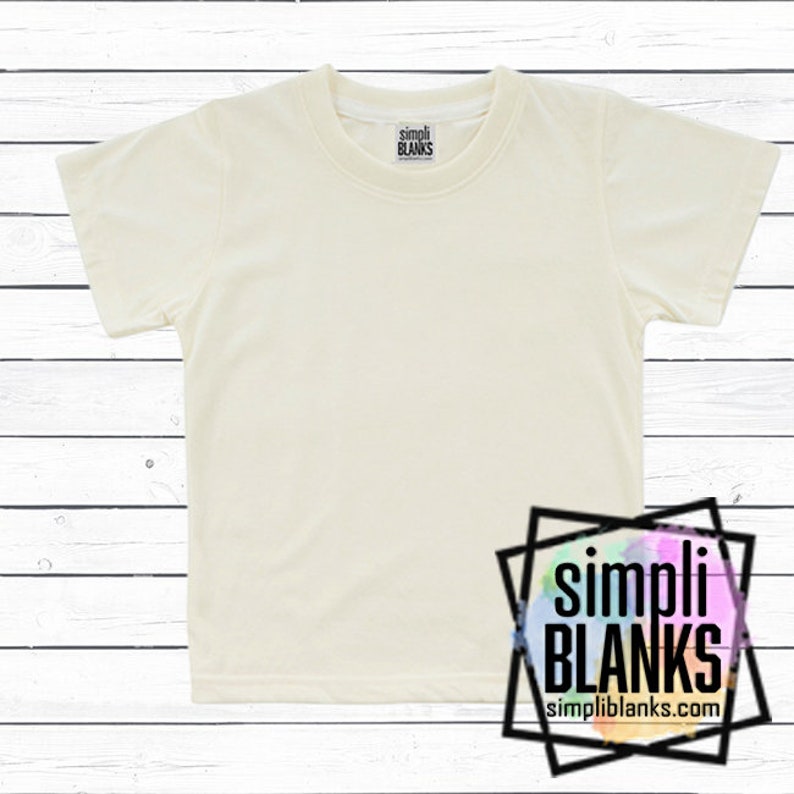 Cream Unisex Sublimation Shirts Infant Toddler Youth Etsy