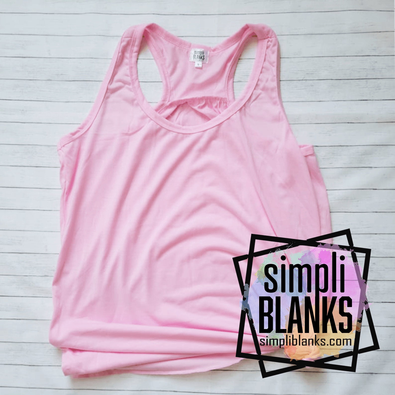 Pink Sublimation Tank Top Etsy
