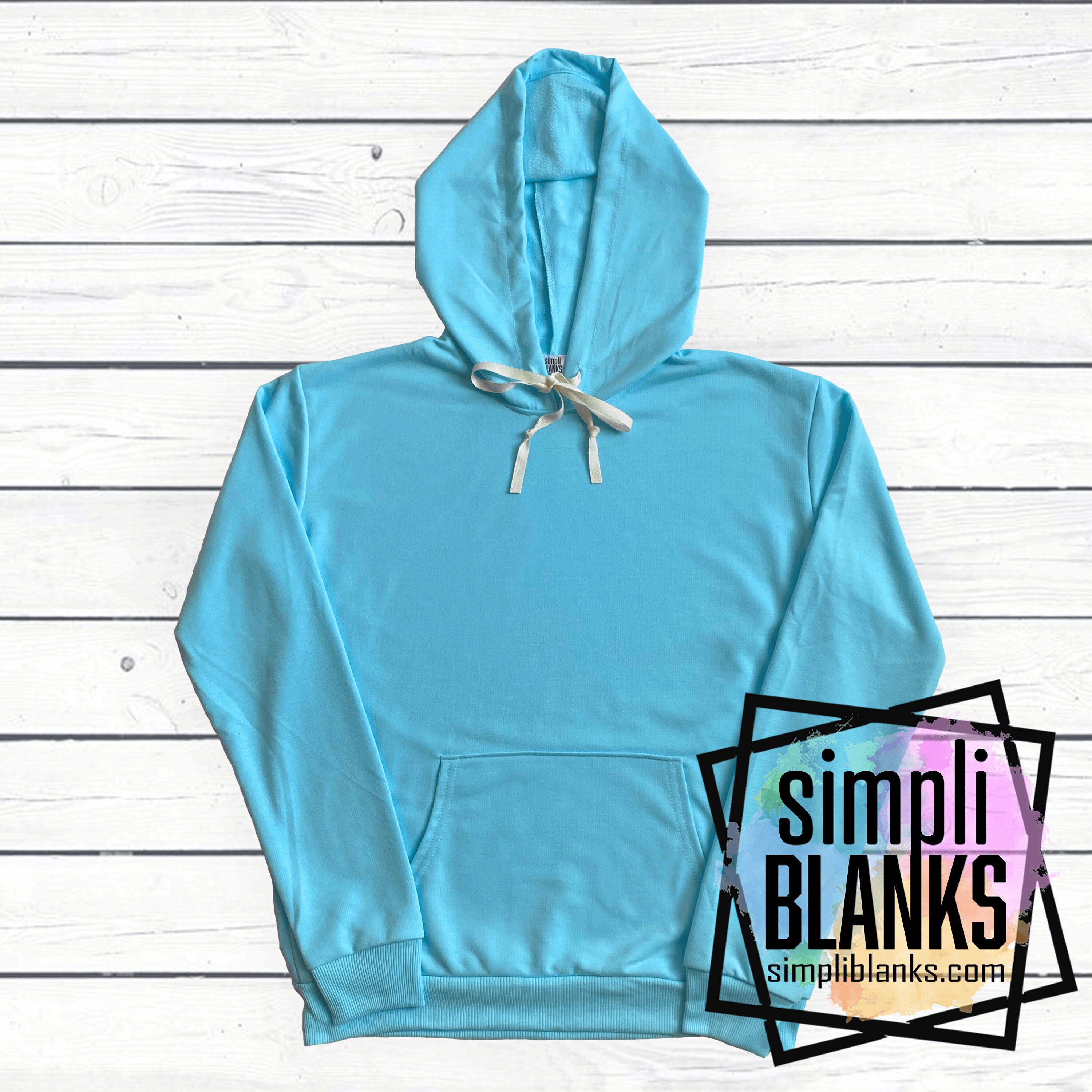 Blue Unisex Sublimation Hoodie Adult Size Etsy