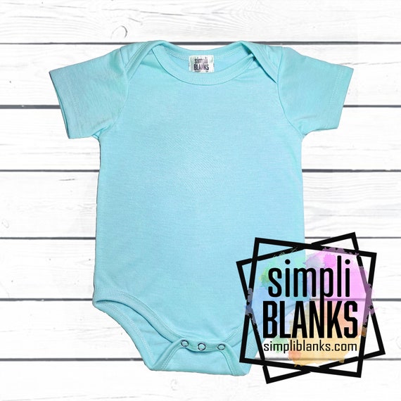 Onesie- Sublimation Blank (Baby Blue)