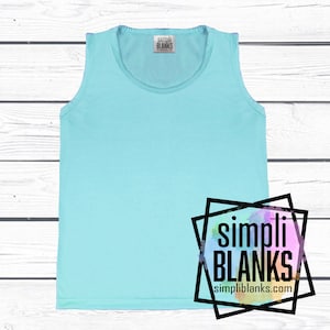 TT- BABY BLUE sublimation tank top (toddler & youth)