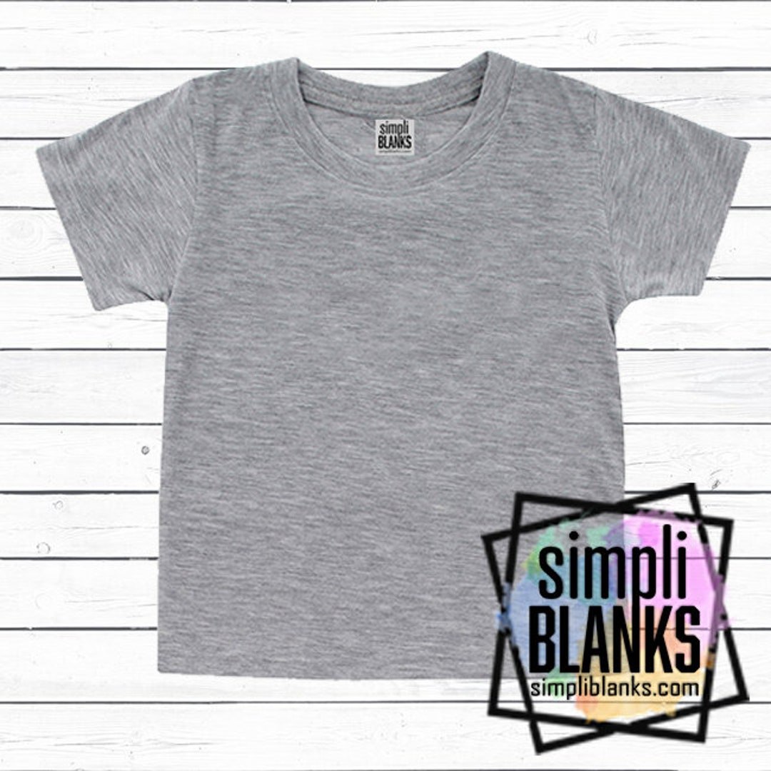 gray toddler shirt
