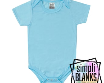 Onesie- Sublimation Blank (Baby Blue)
